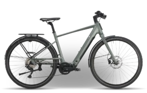 Das neue Cresta eStrada E-Bike in dark-green-matt perfekt für die Stadt.